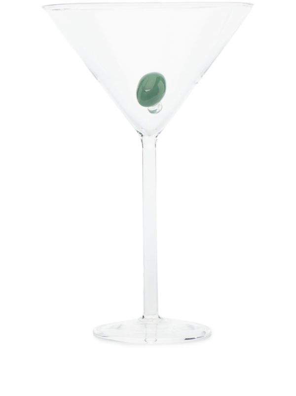 browns Maison Balzac clear Martini Glass | Browns Glassware