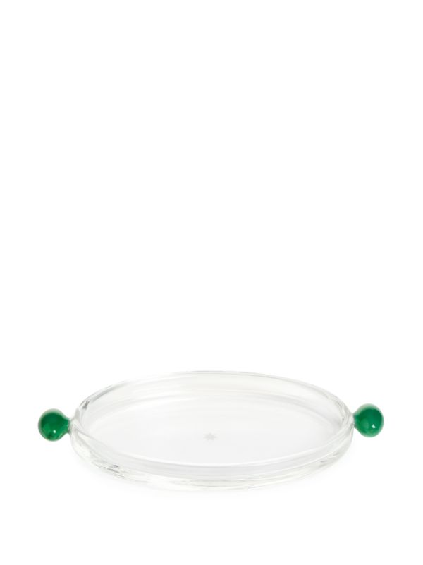 Browns Maison Balzac Clear Olive Plate | Browns Plates & Bowls