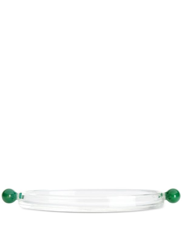 browns Maison Balzac Clear Olive Plate | Browns Plates & Bowls