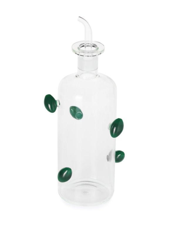 Browns Maison Balzac Clear The Olive Glass Bottle | Browns Kitchen Accessories