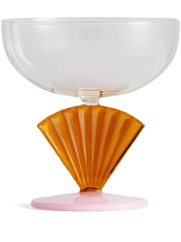 browns Maison Balzac Orange Gelato Cup | Browns Glassware