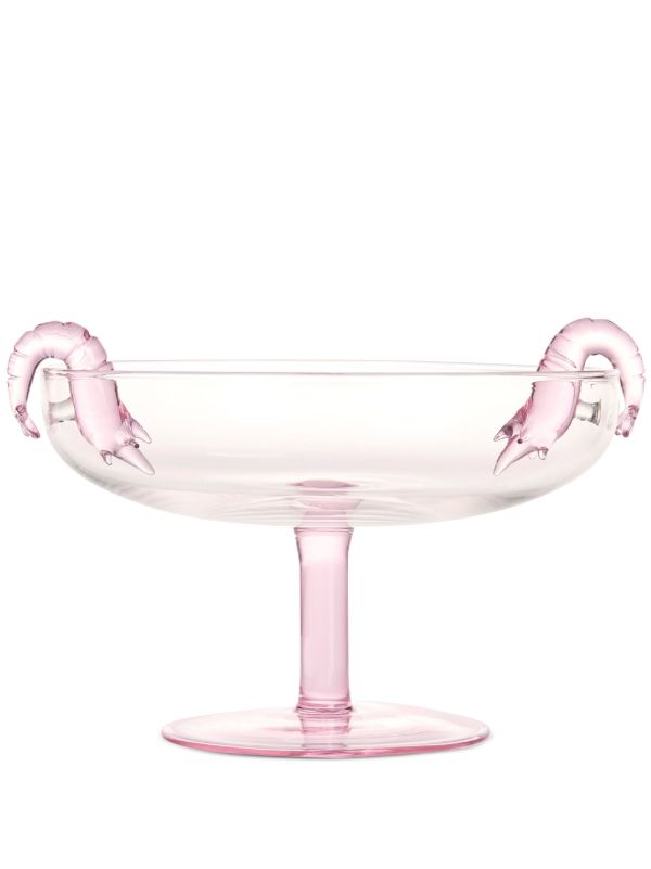 browns Maison Balzac pink Prawn Cocktail Platter | Browns Plates & Bowls