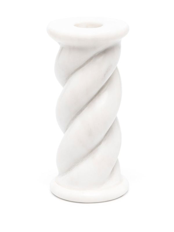 Browns Maison Balzac White Cordelette Candleholder | Browns Candle Holders