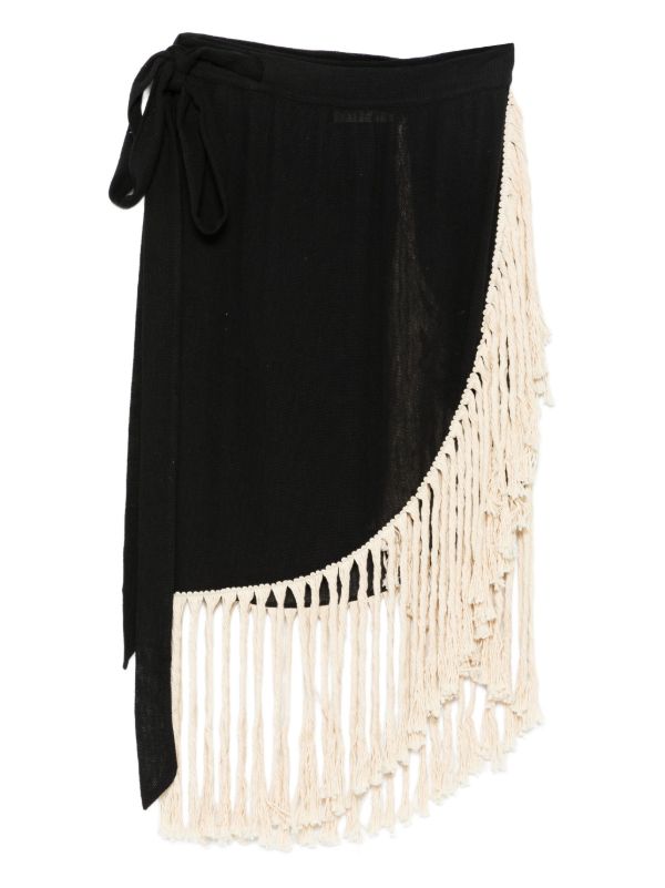 browns Maison La Plage Maya wrap skirt | Browns Beach Cover-Ups