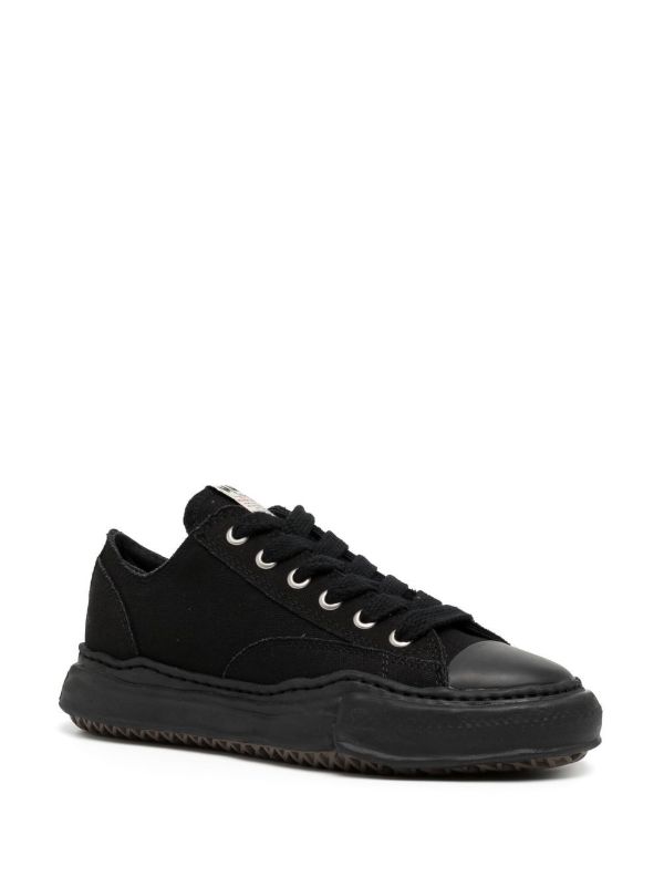 Browns Maison MIHARA YASUHIRO Black Peterson23 Canvas Sneakers | Browns Low-Tops