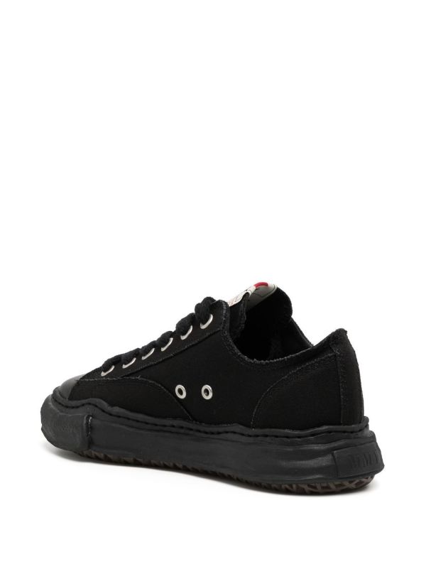 Browns Maison MIHARA YASUHIRO Black Peterson23 Canvas Sneakers | Browns Low-Tops
