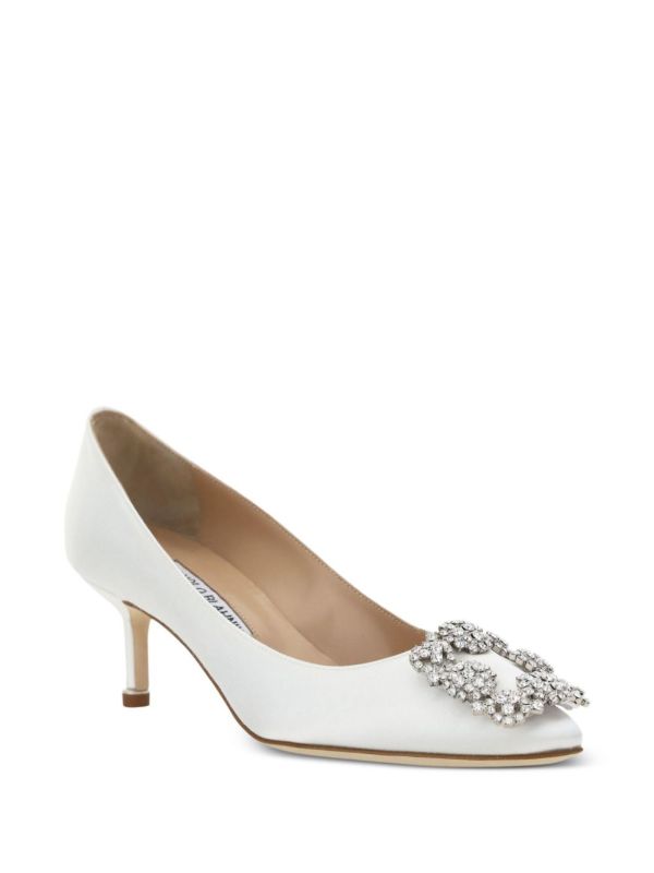 Browns Manolo Blahnik 50mm Hangisi Pumps | Browns Pumps