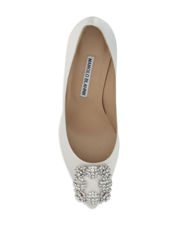 Browns Manolo Blahnik 50mm Hangisi Pumps | Browns Pumps