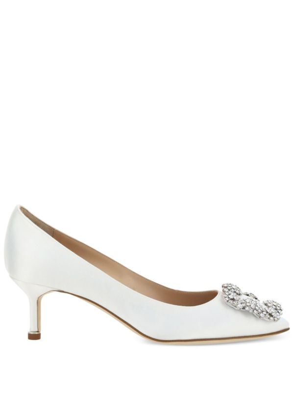 browns Manolo Blahnik 50mm Hangisi Pumps | Browns Pumps