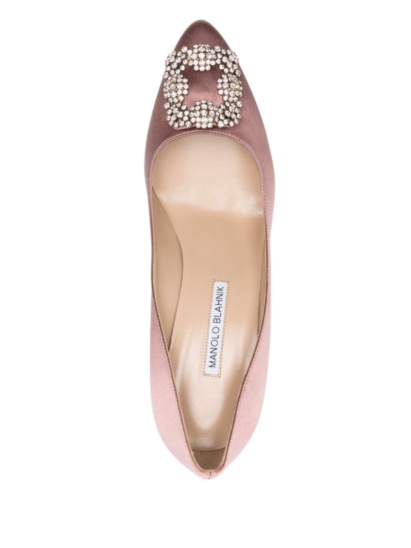 Browns Manolo Blahnik 70mm Hangisi Pumps | Browns Pumps