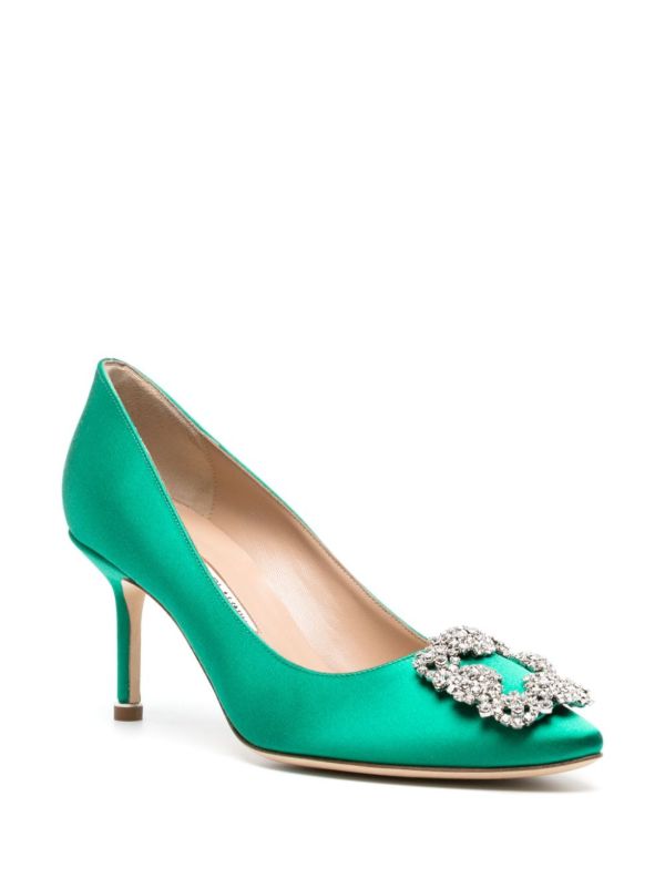 Browns Manolo Blahnik 70mm Hangisi Pumps | Browns Pumps