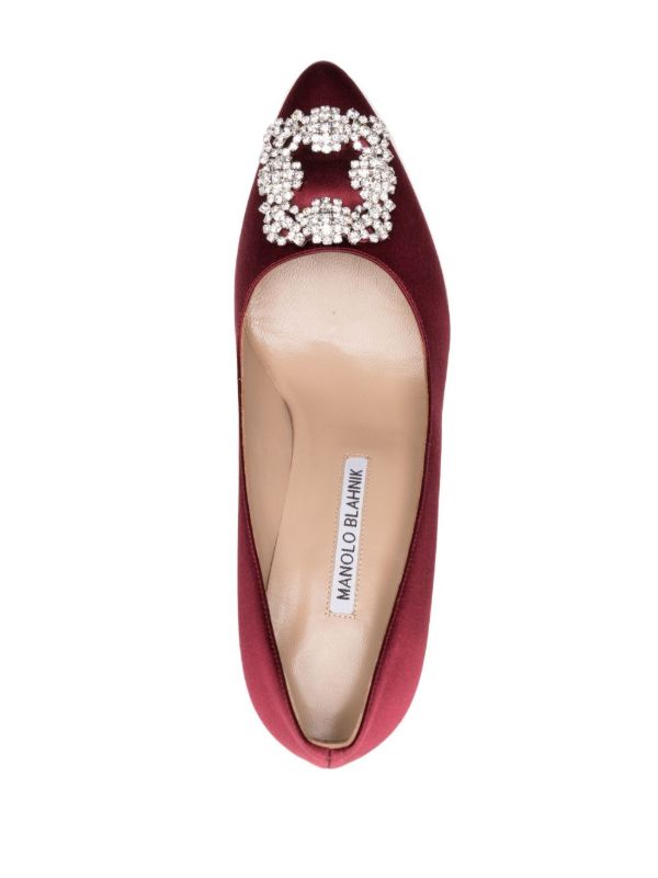Browns Manolo Blahnik 70mm Hangisi Pumps | Browns Pumps