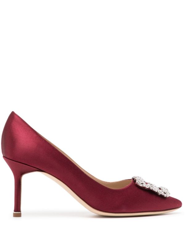 browns Manolo Blahnik 70mm Hangisi Pumps | Browns Pumps