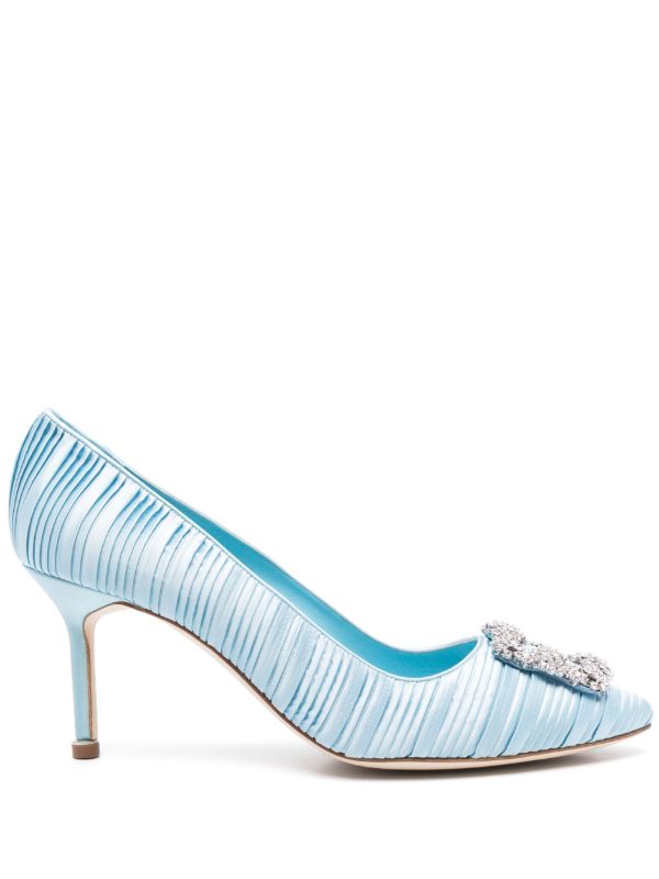browns Manolo Blahnik 70mm Hangisi pumps | Browns Pumps