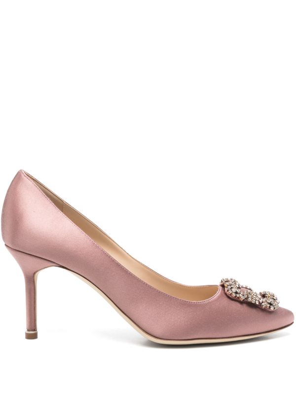 browns Manolo Blahnik 70mm Hangisi pumps | Browns Pumps