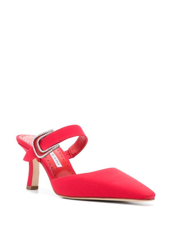Browns Manolo Blahnik 70mm Jabita Mules | Browns Mules