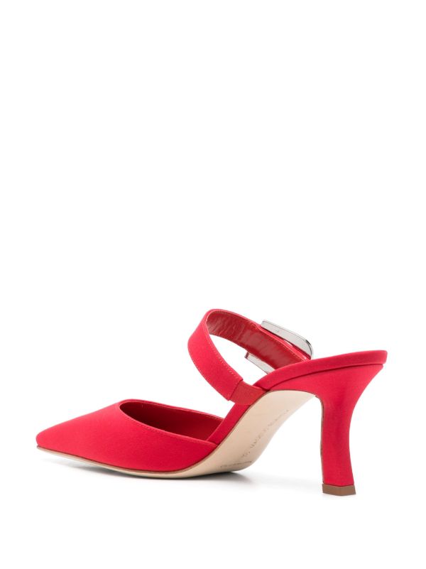 Browns Manolo Blahnik 70mm Jabita Mules | Browns Mules