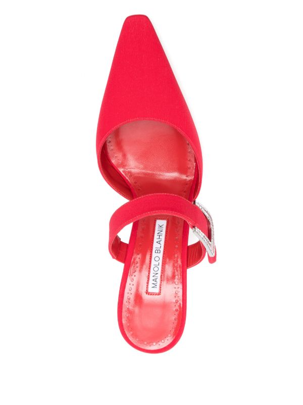 Browns Manolo Blahnik 70mm Jabita Mules | Browns Mules