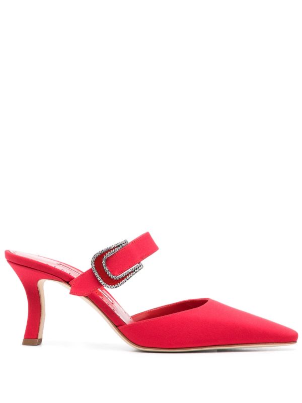 browns Manolo Blahnik 70mm Jabita mules | Browns Mules