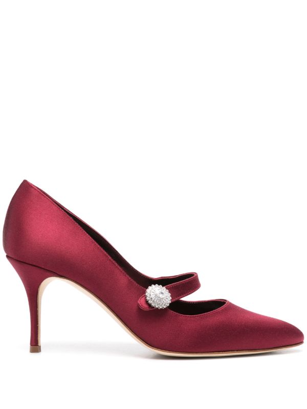 browns Manolo Blahnik 70mm Marijana Pumps | Browns Pumps