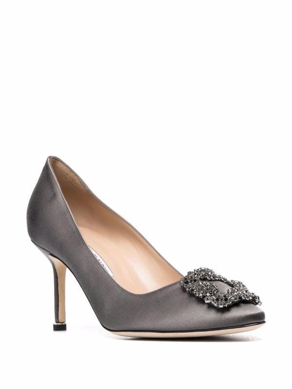 Browns Manolo Blahnik 80mm Hangisi Pumps | Browns Pumps