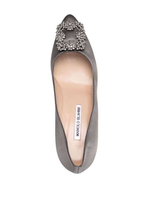 Browns Manolo Blahnik 80mm Hangisi Pumps | Browns Pumps
