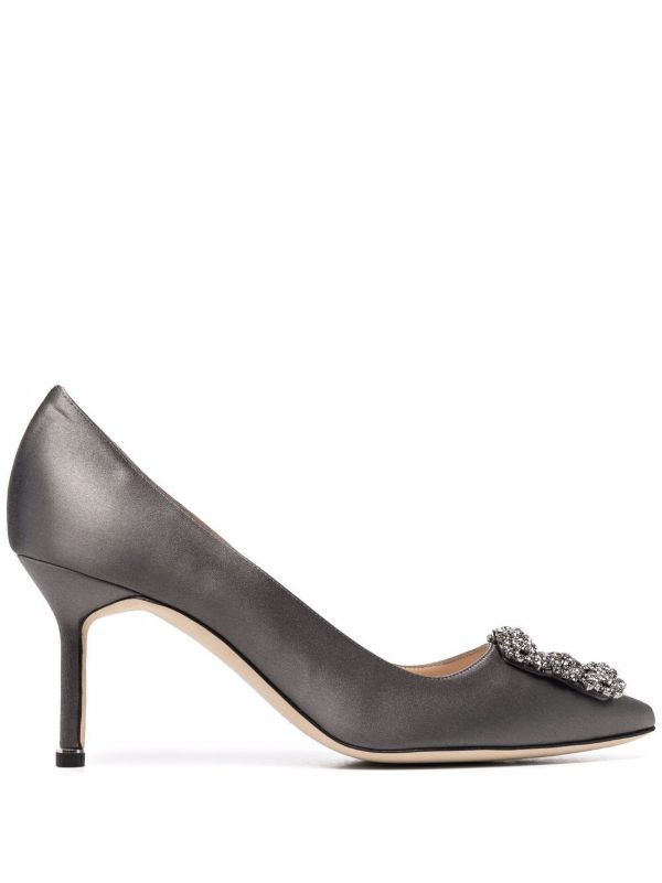 browns Manolo Blahnik 80mm Hangisi Pumps | Browns Pumps