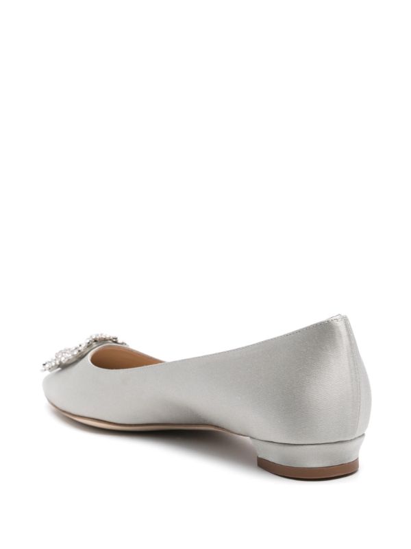 Browns Manolo Blahnik Hangisi Ballet Flats | Browns Ballerina Shoes