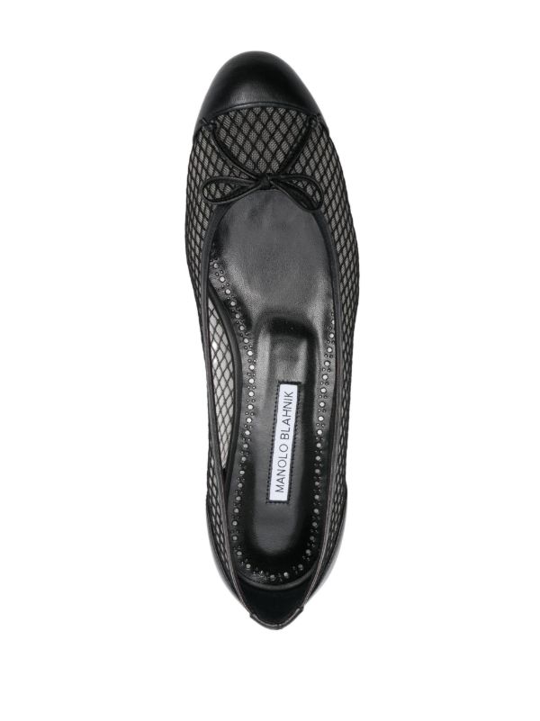 Browns Manolo Blahnik Jatelah Ballet Flats | Browns Ballerina Shoes