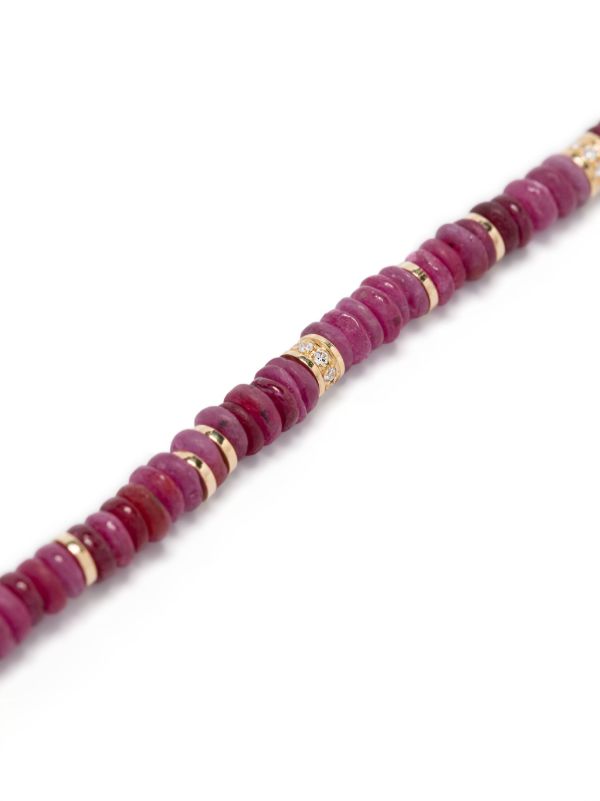 Browns MAOR 18K Yellow Gold Beaded Bracelet | Browns Bracelets