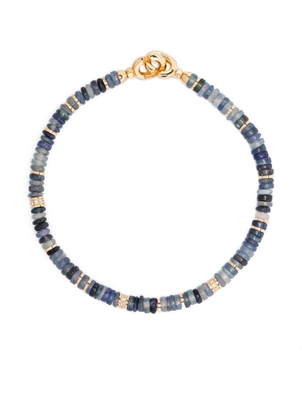 browns MAOR 18K Yellow Gold Beaded Bracelet | Browns Bracelets