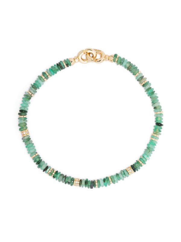 browns MAOR 18K Yellow Gold Beaded Bracelet | Browns Bracelets
