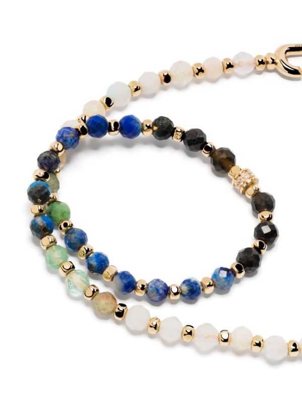 Browns MAOR 18K Yellow Gold Crystal And Diamond Bracelet | Browns Bracelets