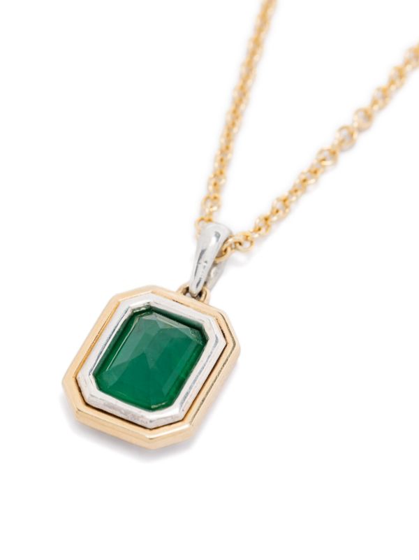Browns MAOR 18K Yellow Gold Equinox Peridot Necklace | Browns Necklaces