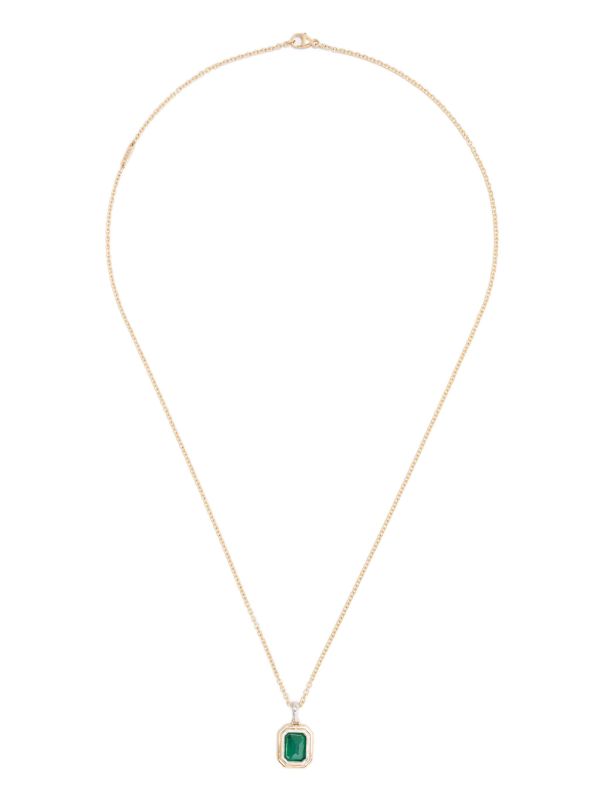 browns MAOR 18K Yellow Gold Equinox Peridot Necklace | Browns Necklaces