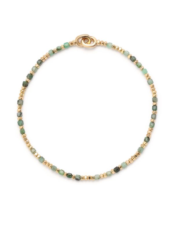 Browns MAOR 18K Yellow Gold Percep Emerald Bracelet | Browns Fine Bracelets