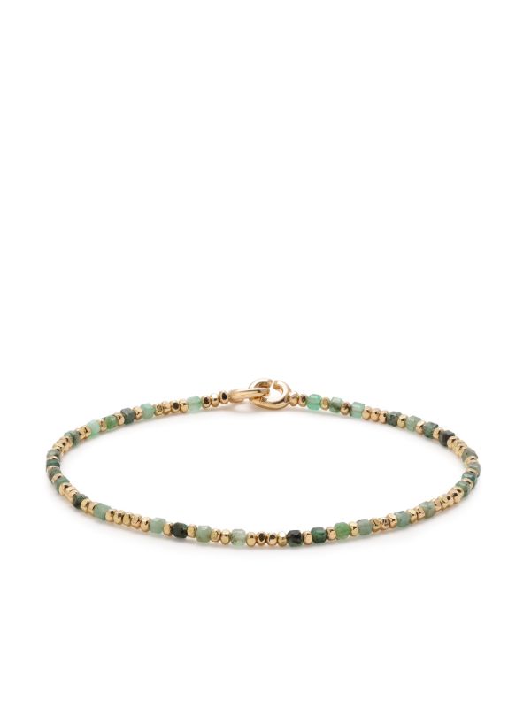 browns MAOR 18K Yellow Gold Percep Emerald Bracelet | Browns Fine Bracelets
