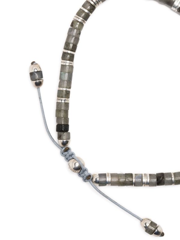 Browns MAOR Silver-Tone Tucson Beaded Bracelet | Browns Bracelets