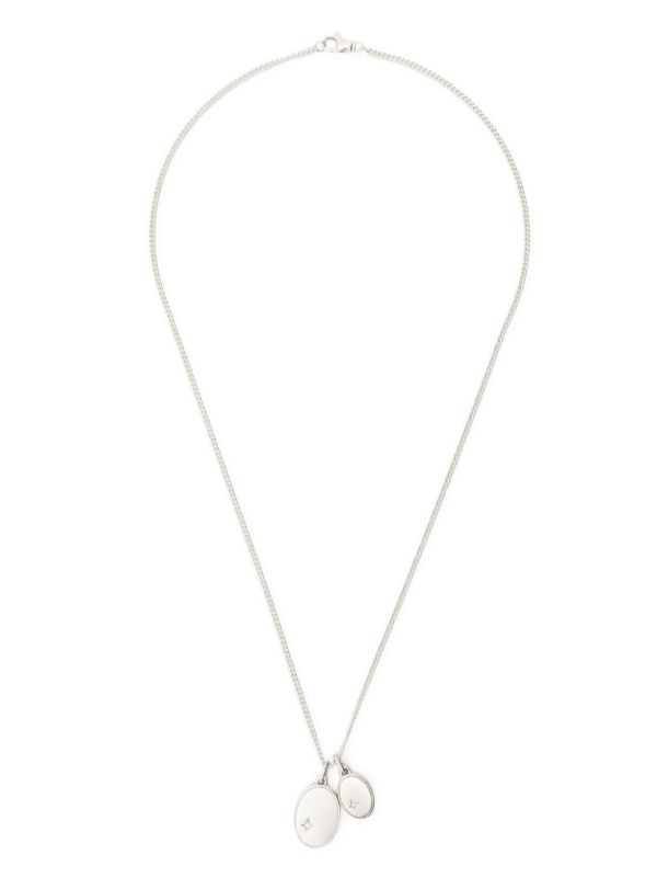 Browns MAOR Sterling Silver Gudo Diamond Necklace | Browns Necklaces