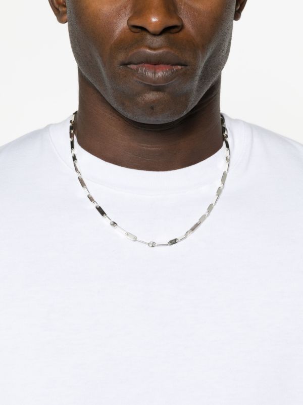 Browns MAOR Sterling Silver Monolinka Necklace | Browns Necklaces