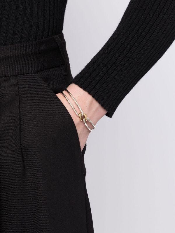Browns MAOR Sterling Silver Unity Bangle Bracelet | Browns Bracelets