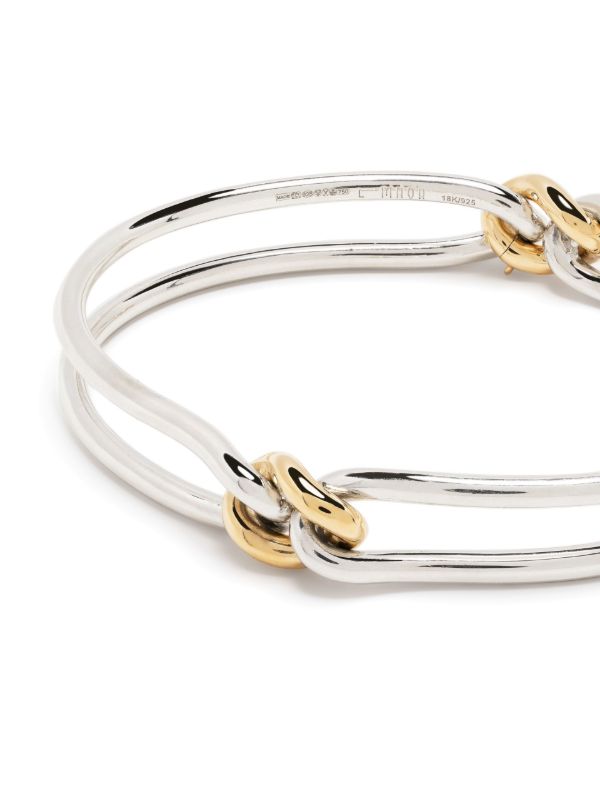 Browns MAOR Sterling Silver Unity Bangle Bracelet | Browns Bracelets