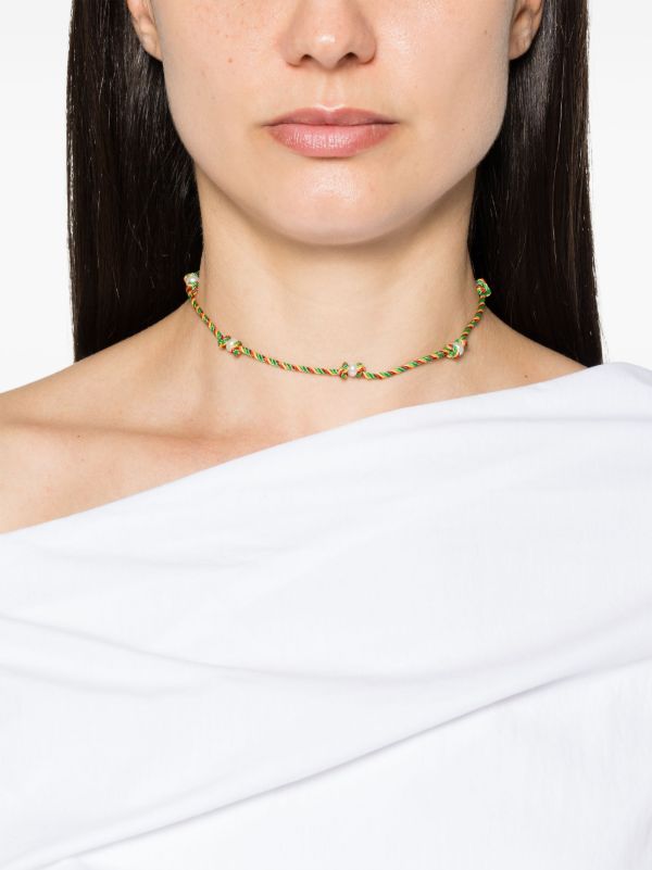 Browns Marie Lichtenberg 14K Yellow Gold Mauli Necklace | Browns Fine Necklaces
