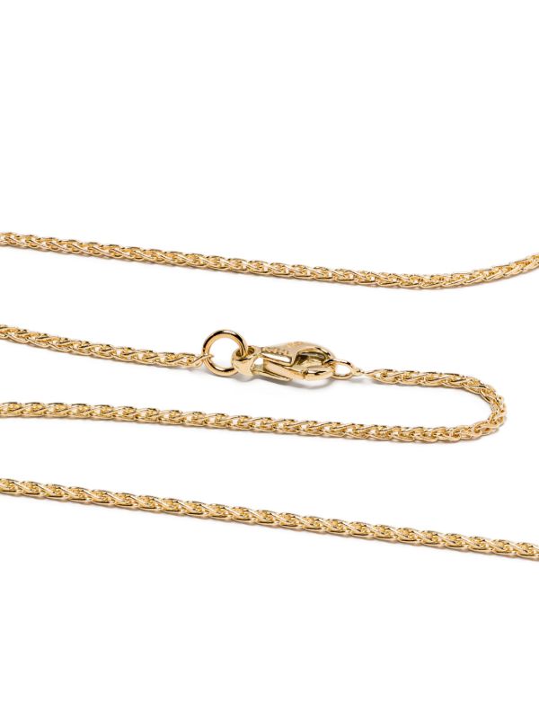 Browns Marie Lichtenberg 18K Yellow Gold Evil Eye Sapphire And Diamond Necklace | Browns Fine Necklaces