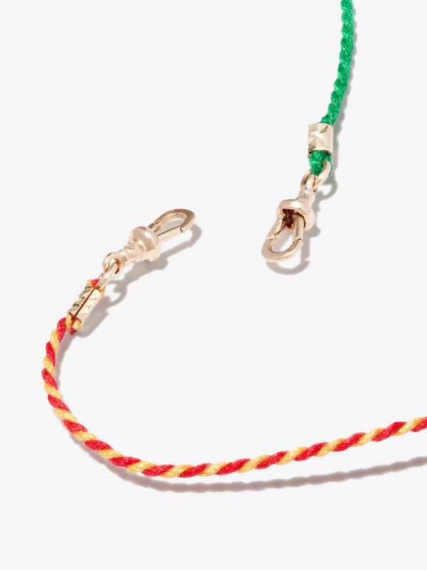 Browns Marie Lichtenberg 9K Yellow Gold Mauli Double Strand Necklace | Browns Fine Necklaces