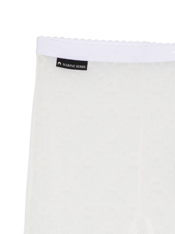 Browns Marine Serre Flocked Mesh Tights | Browns Pantyhose & Stockings