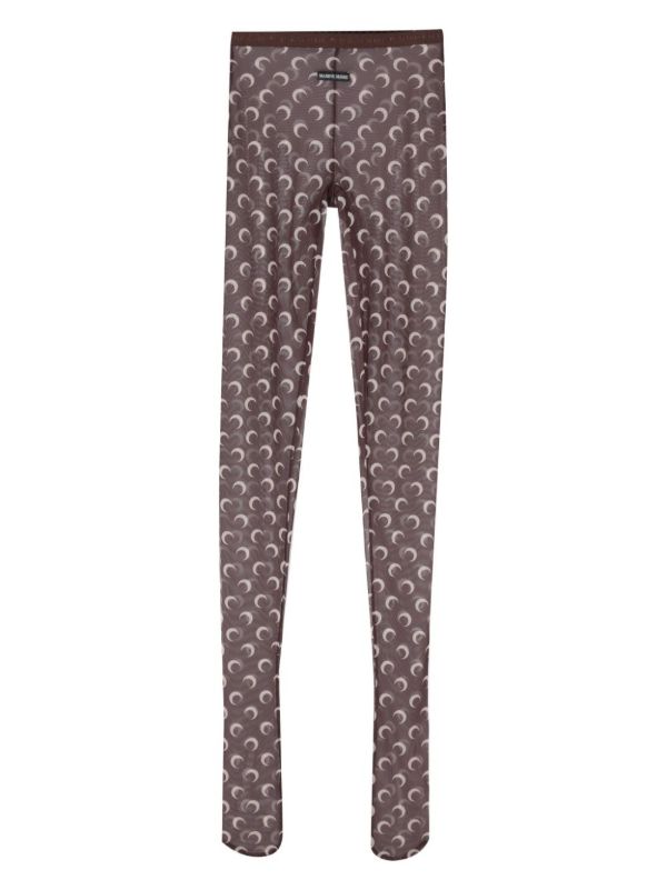 browns Marine Serre Moonogram mesh tights | Browns Pantyhose & Stockings