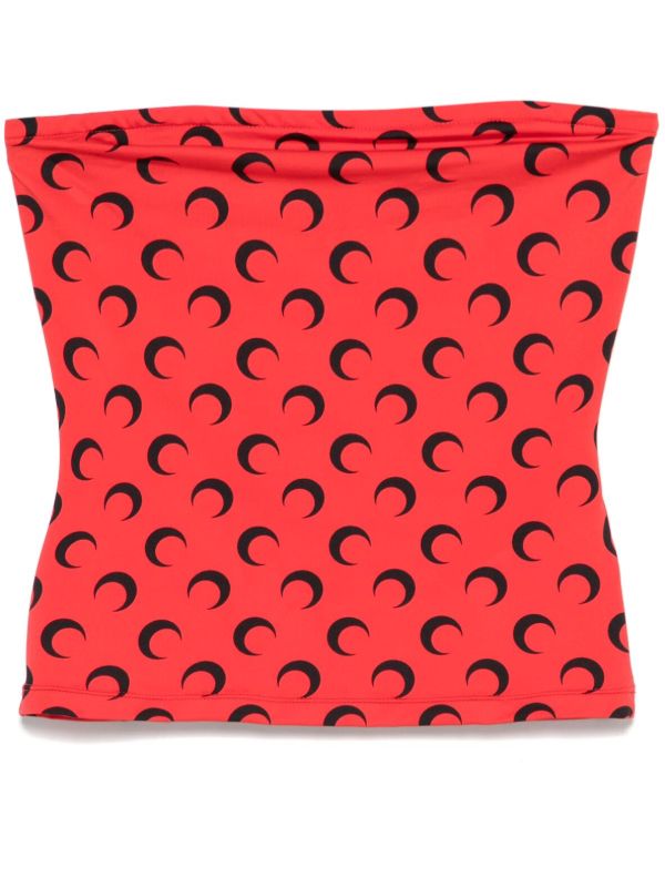 browns Marine Serre Moonogram-Print Top | Browns Vests & Tank Tops