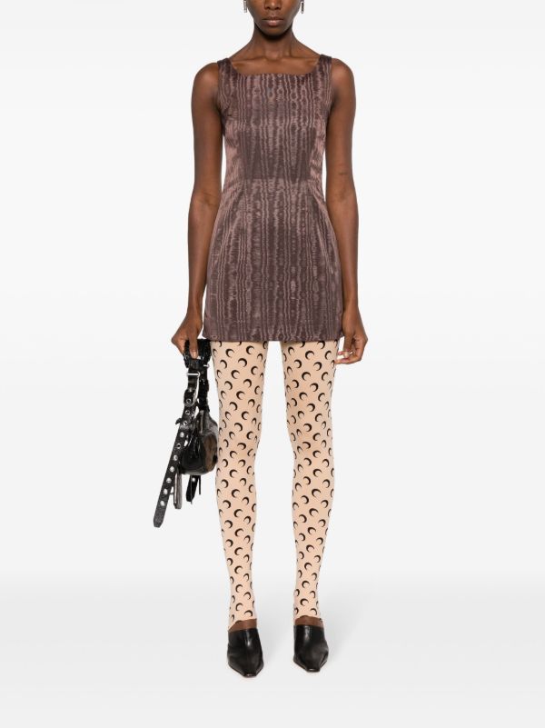 Browns Marine Serre Neutral Fuseaux Moon-Print Leggings | Browns Leggings