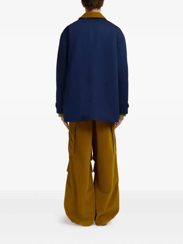 Browns Marni Corduroy-collar Gabardine Parka | Browns Parkas